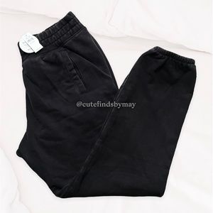 aerie throwback fleece jogger